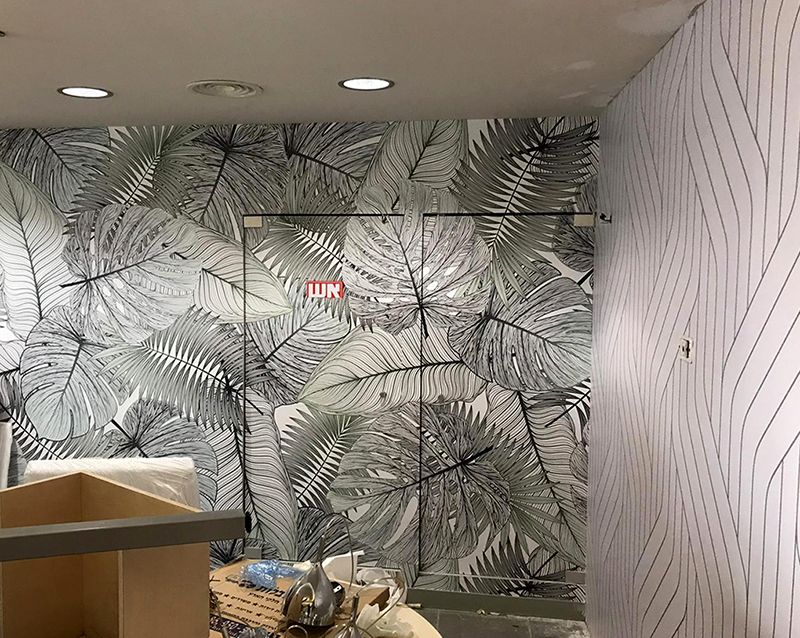 עיצוב קירות משרד בהדפסה